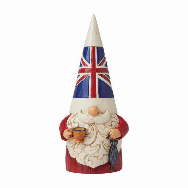 Jim Shore British Gnome Figurine Decorative Mirror,Home Decor Mirror