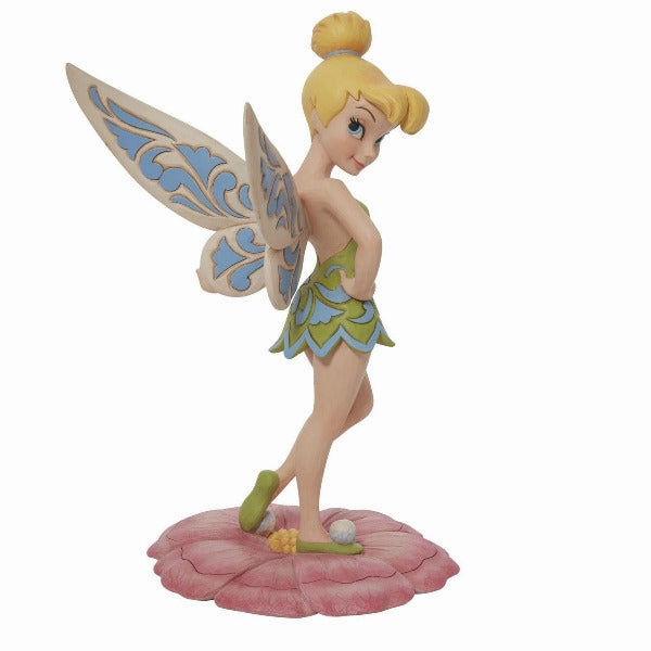 Jim Shore Disney Large Sassy Sprite Tinkerbell 12" Figurine Decorative Mirror,Home Decor Mirror