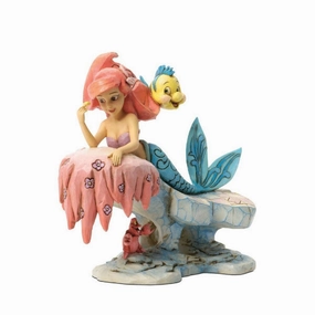 Jim Shore Disney Traditions Dreaming Under The Sea Decorative Mirror,Home Decor Mirror