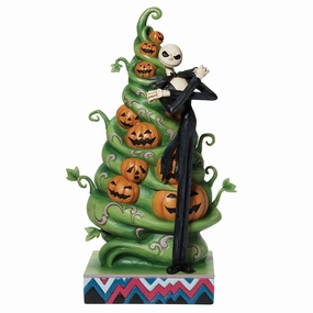 Jim Shore Disney Traditions Jack Skellington Halloween Jack-O-Lantern Christmas Tree Decorative Mirror,Home Decor Mirror