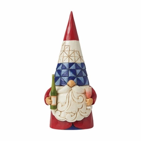 Jim Shore French Gnome Figurine Decorative Mirror,Home Decor Mirror