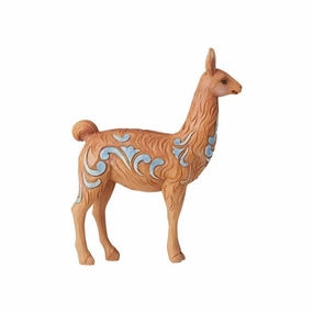Jim Shore Heartwood Creek Mini Llama Figurine Decorative Mirror,Home Decor Mirror
