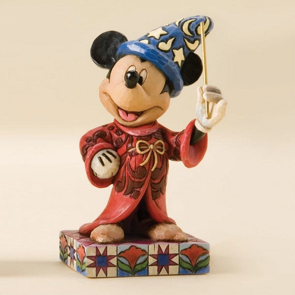 Jim Shore Sorcerer Mickey Mouse Decorative Mirror,Home Decor Mirror