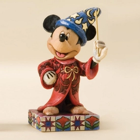 Jim Shore Sorcerer Mickey Mouse Decorative Mirror,Home Decor Mirror