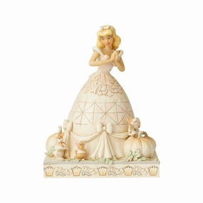 Jim Shore White Woodland Cinderella Figurine Decorative Mirror,Home Decor Mirror