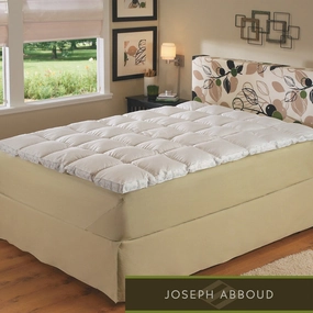 Joseph Abboud Even Support Baffle Box Featherbed mattress pads,mattress topper,bed protection
