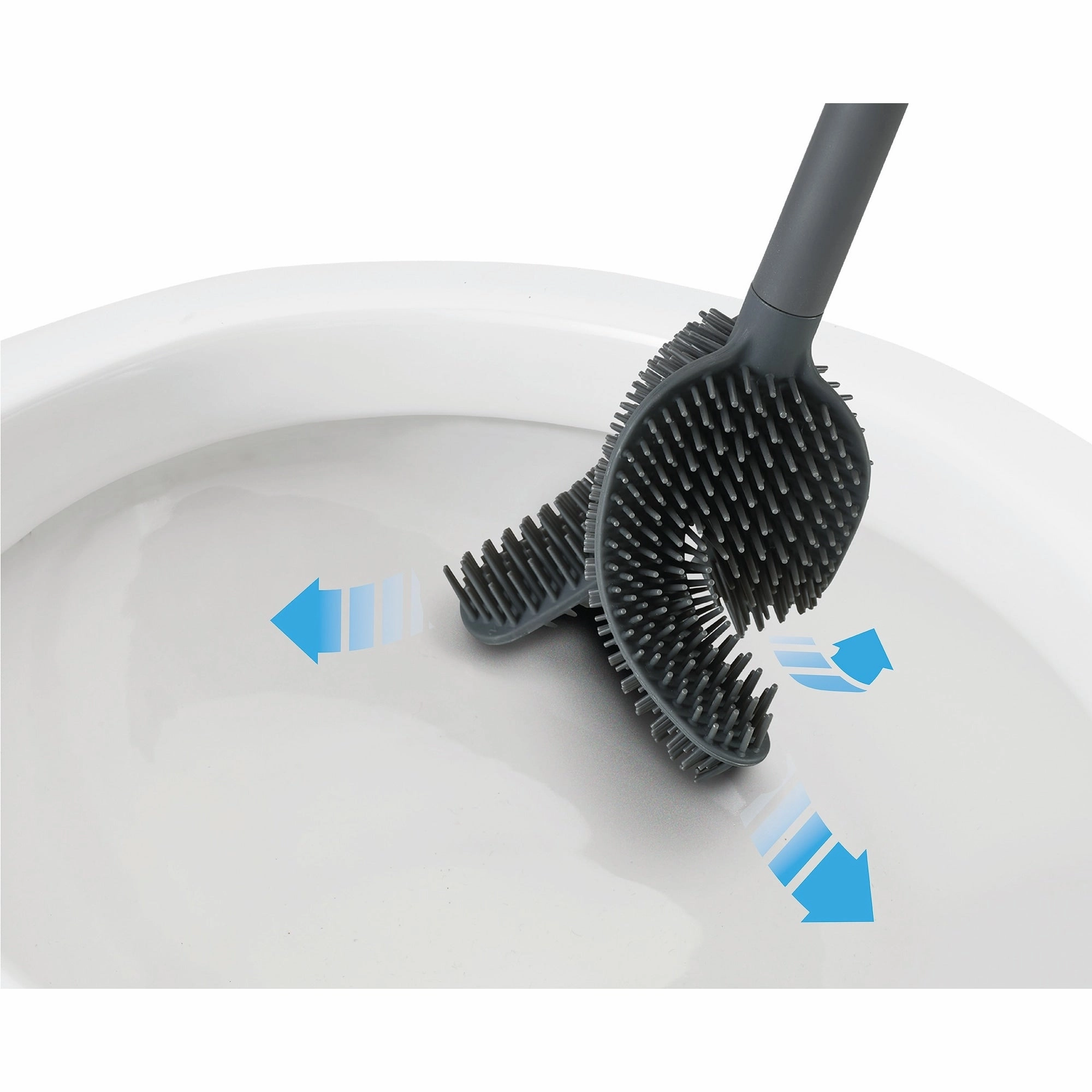 Joseph Joseph Flex 360 Luxe Steel Toilet Brush