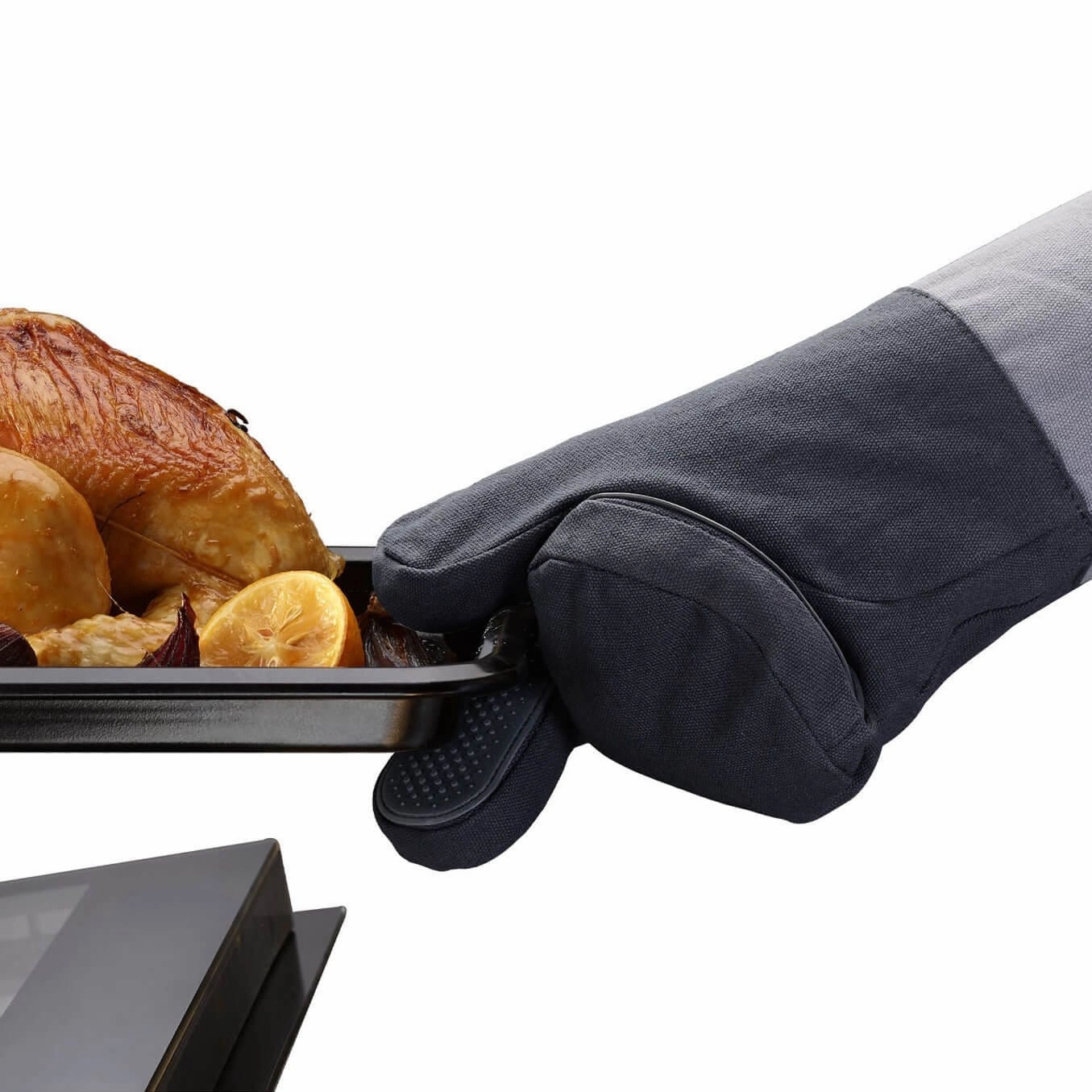 Joseph Joseph Pinch Easy-grip Single Oven Glove In Grey
