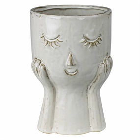 June Face Vase, Ceramic Vase,Ceramic Vase