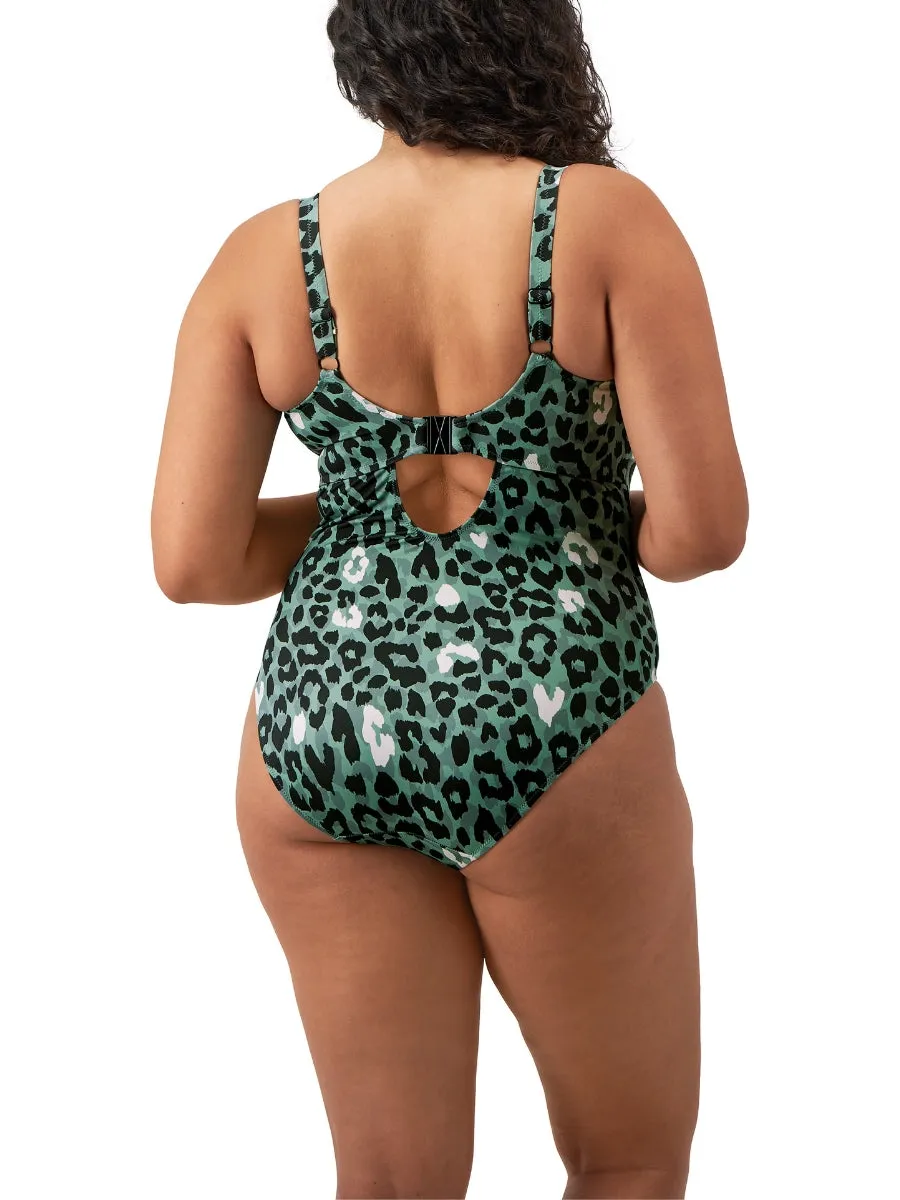 Jungle Bay Non Wired Swimsuit - Olive