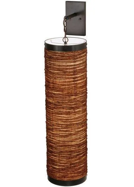 Jute Spun Wall Sconce dining table decor, bar servingware