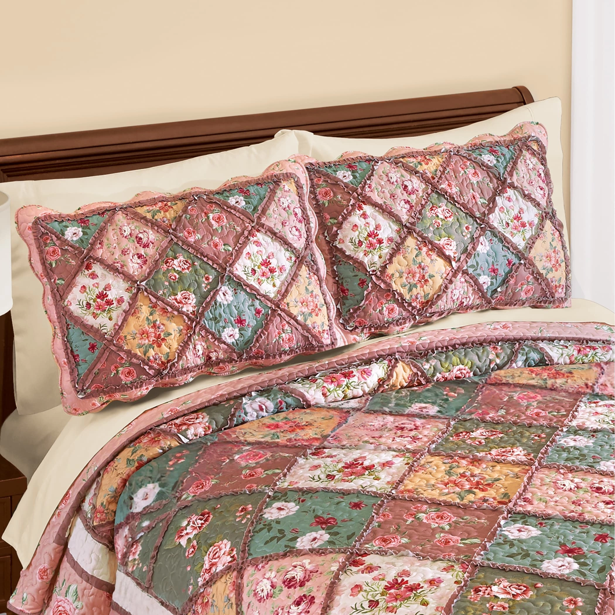Kamila Patchwork Sham Set