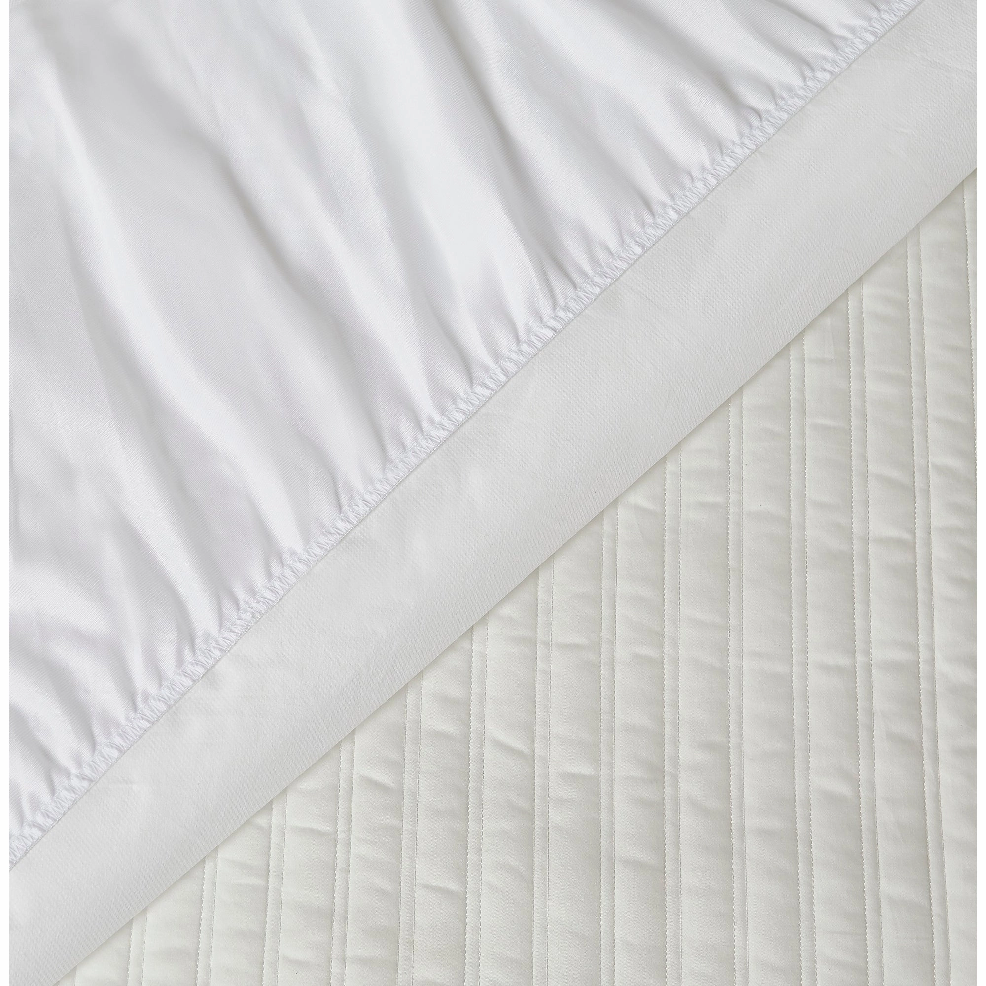 kathy ireland Microfiber Water Proof Mattress Pad - White