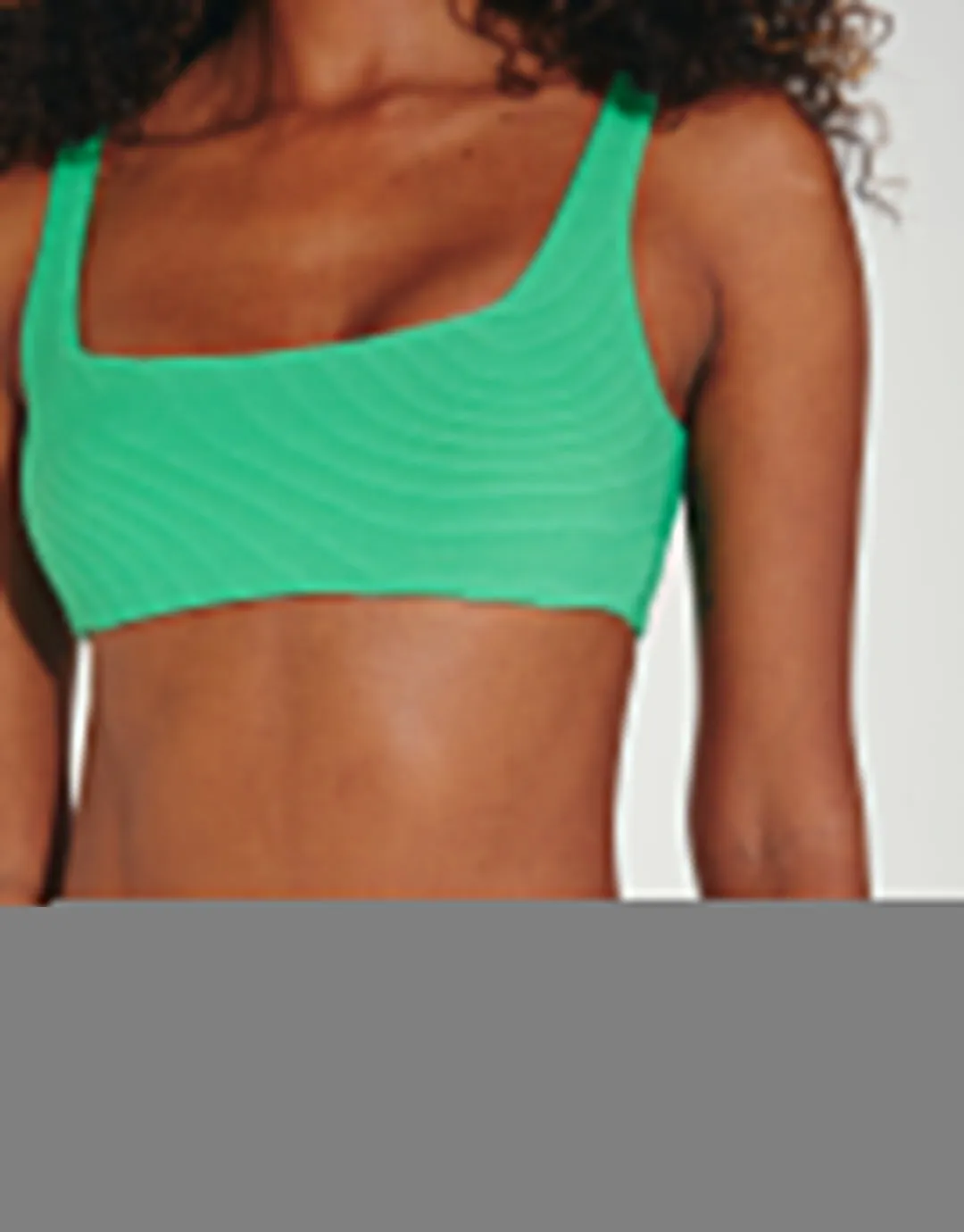 Kayla Zuri Bikini Top - Green