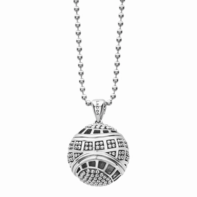 Keep Memory Alive Ball Pendant Necklace