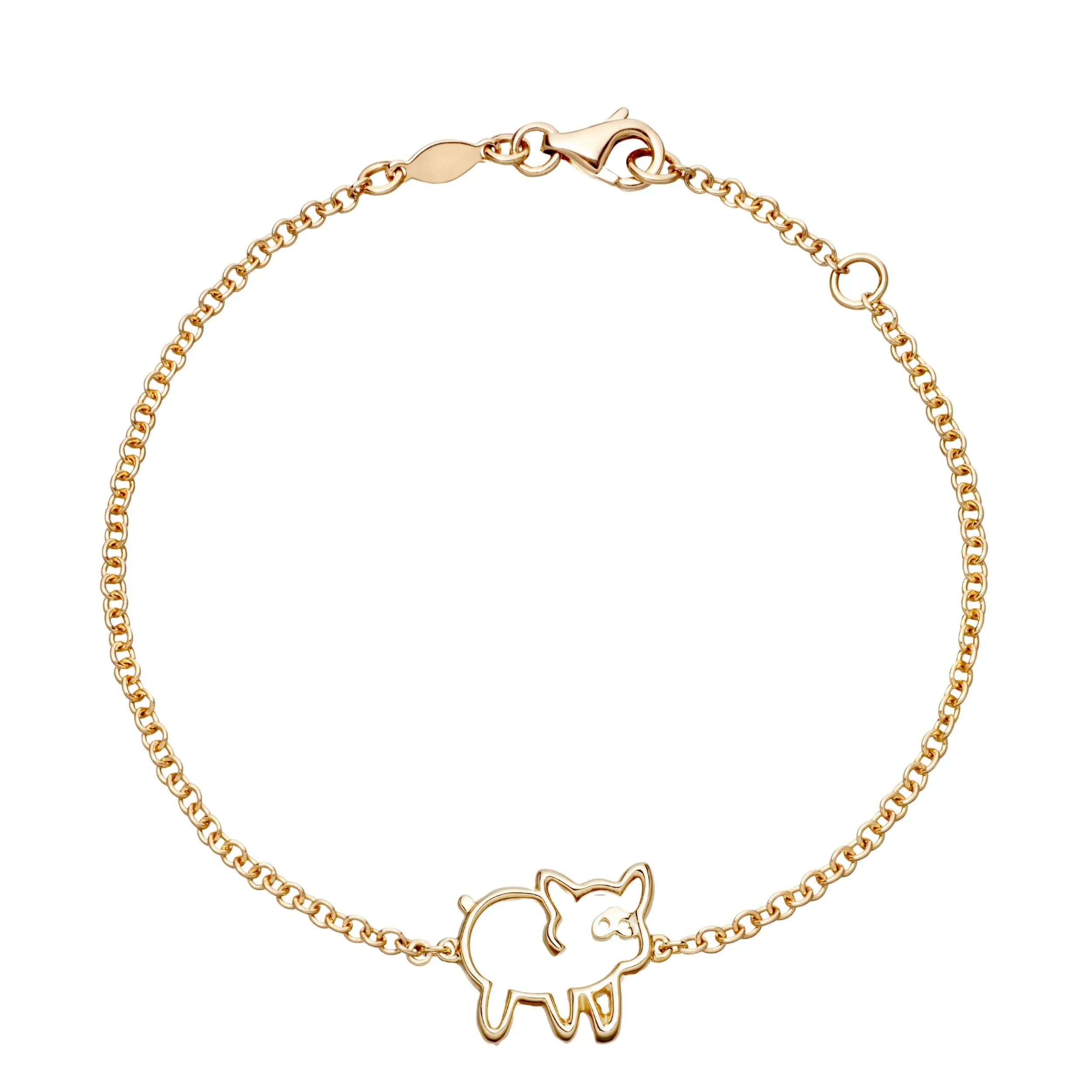 Kiki McDoangh Memories Plain Pig Bracelet