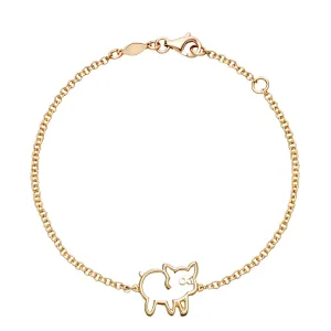 Kiki McDoangh Memories Plain Pig Bracelet