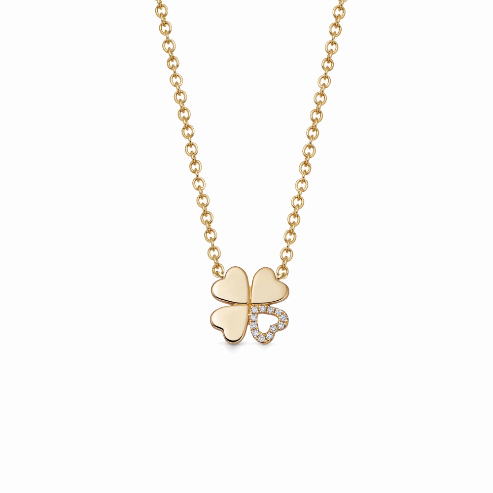Kiki McDonough Four Leaf Clover Necklace