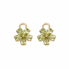 Kiki McDonough Peridot Petal Flower Drops