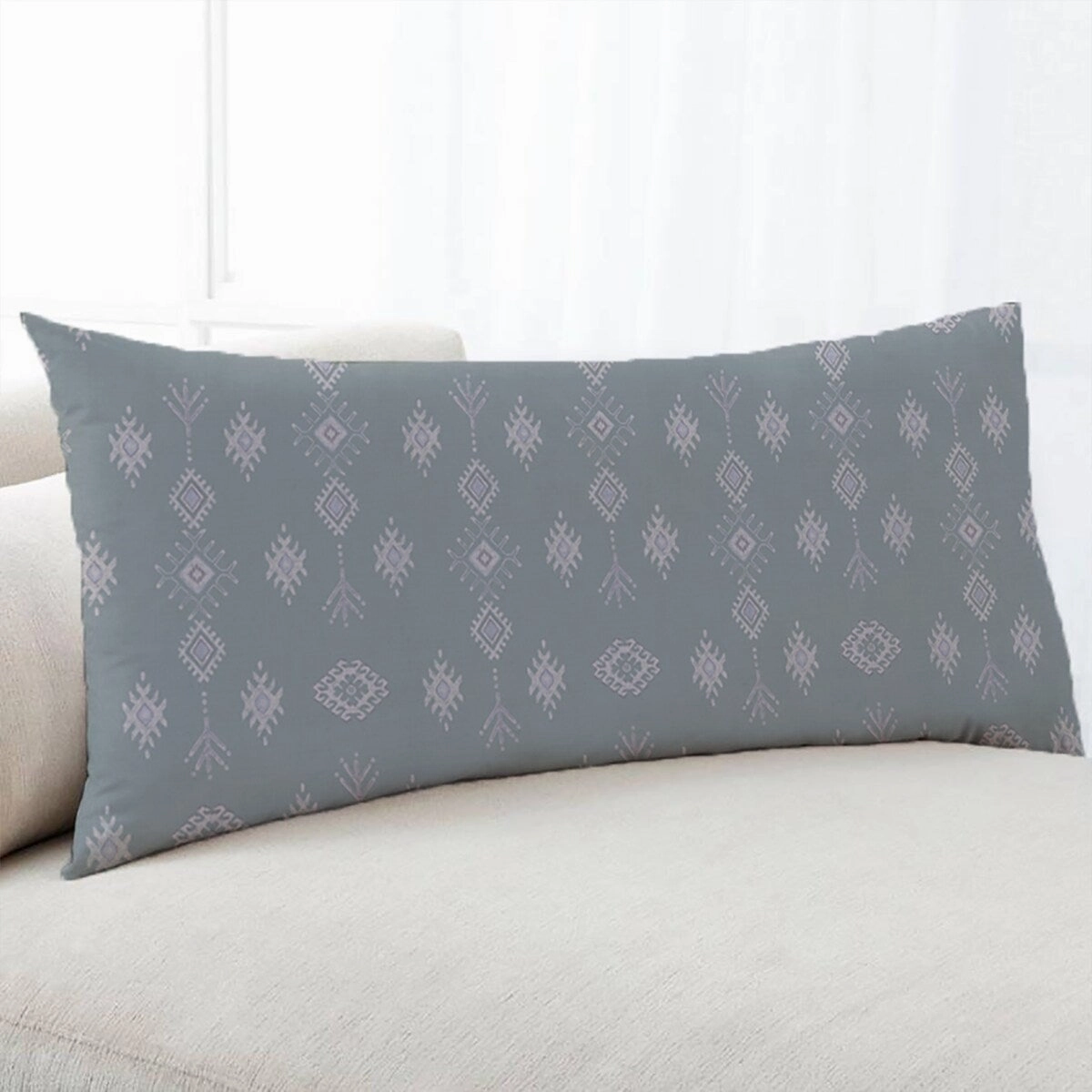 KILIM MIST Body Pillow By Kavka Designs - Green, Blue