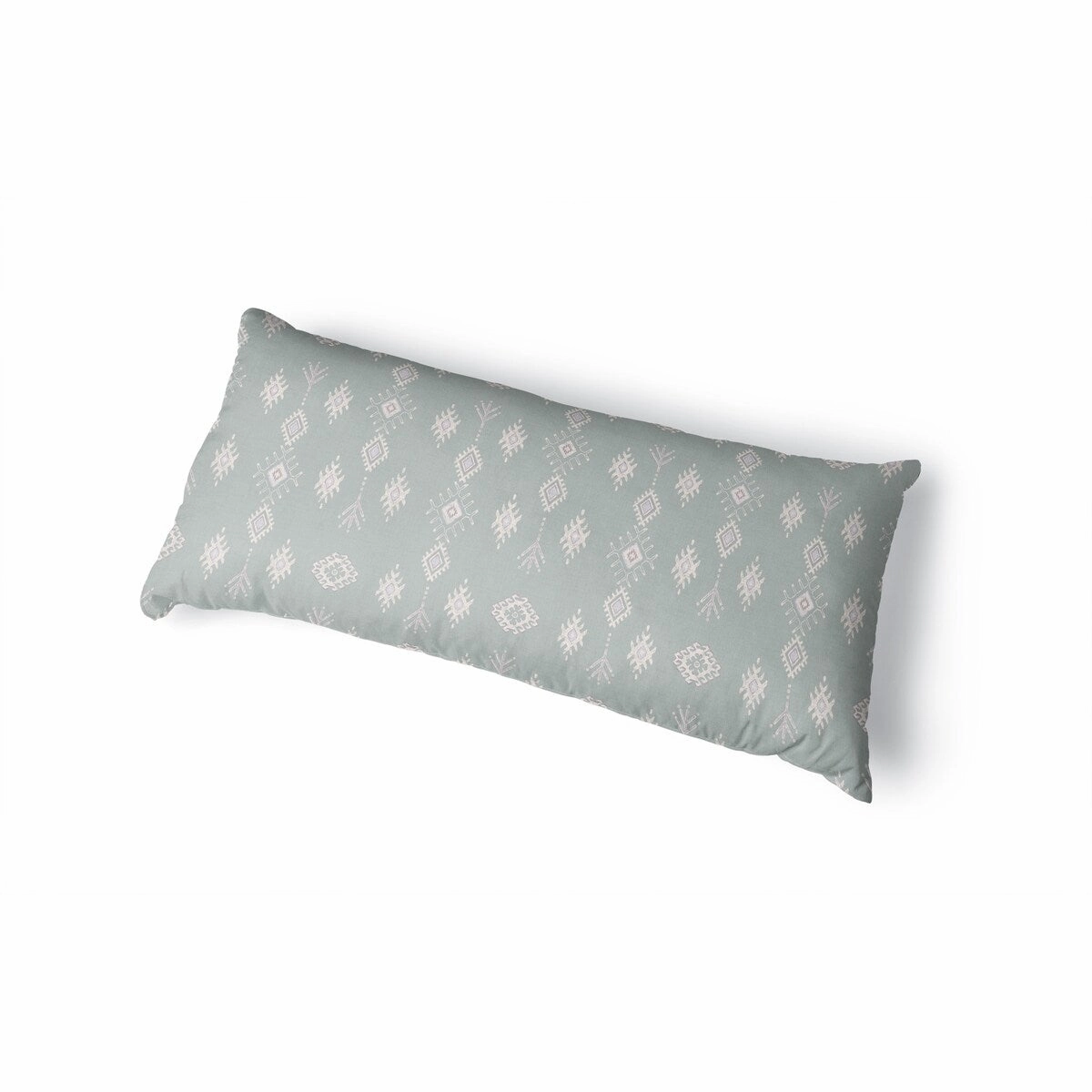 KILIM MIST Body Pillow By Kavka Designs - Green, Blue pillows,bed pillow,sleeping cushion