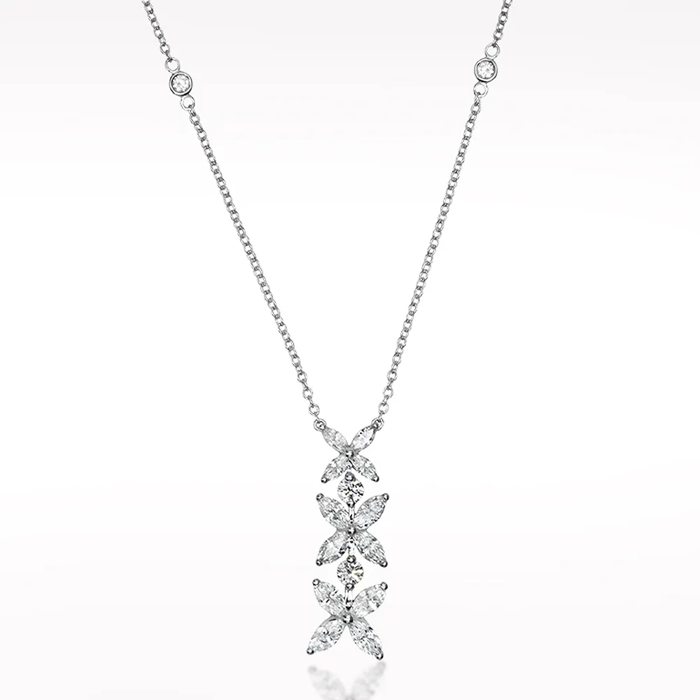 Kisses 1.59ct Diamond Necklace