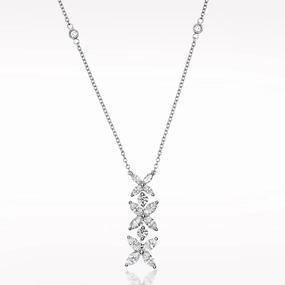 Kisses 1.59ct Diamond Necklace