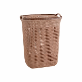 Knit Laundry Basket Bin Formosa fabric hamper,portable laundry bin,laundry storage