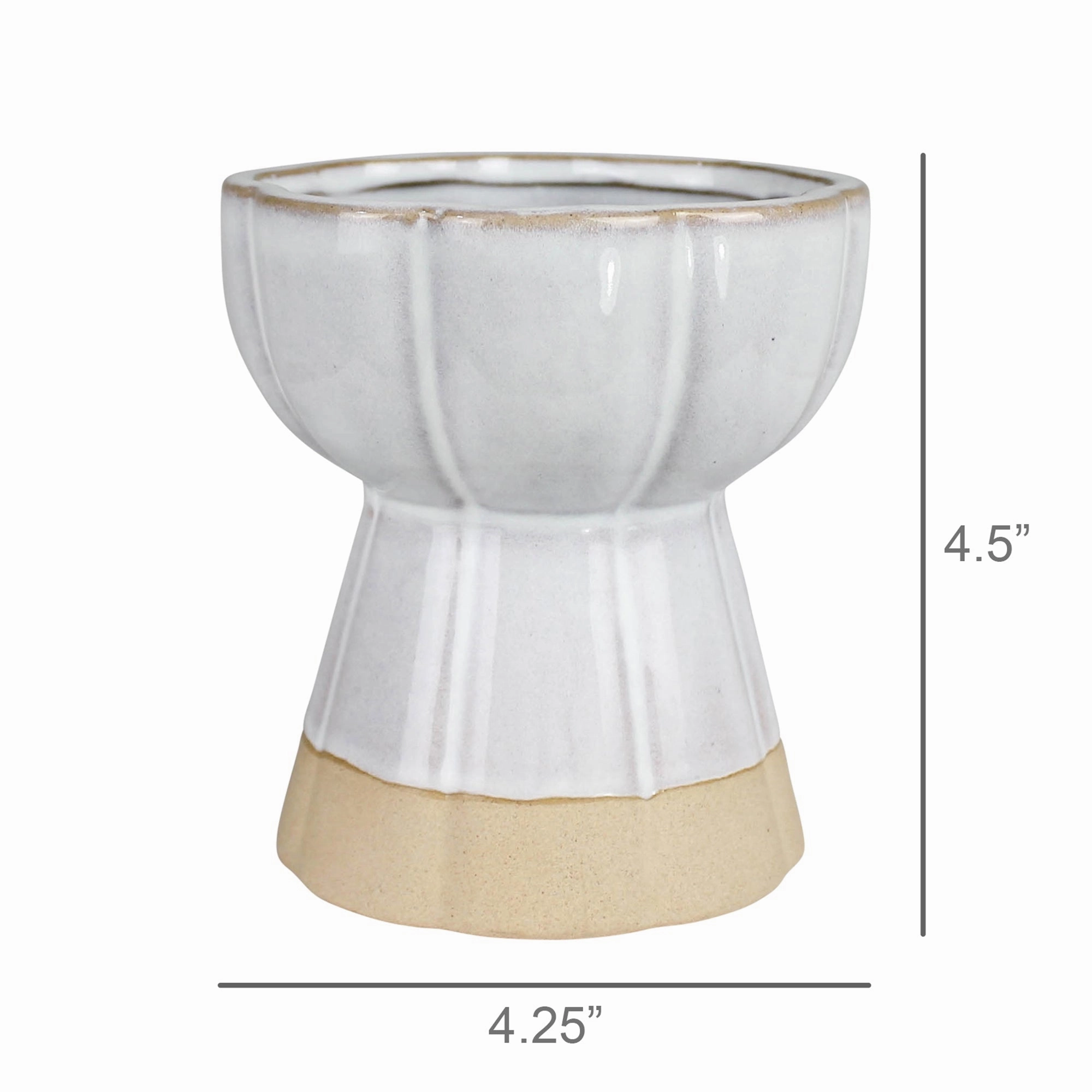Koma Bulb Vase, Ceramic