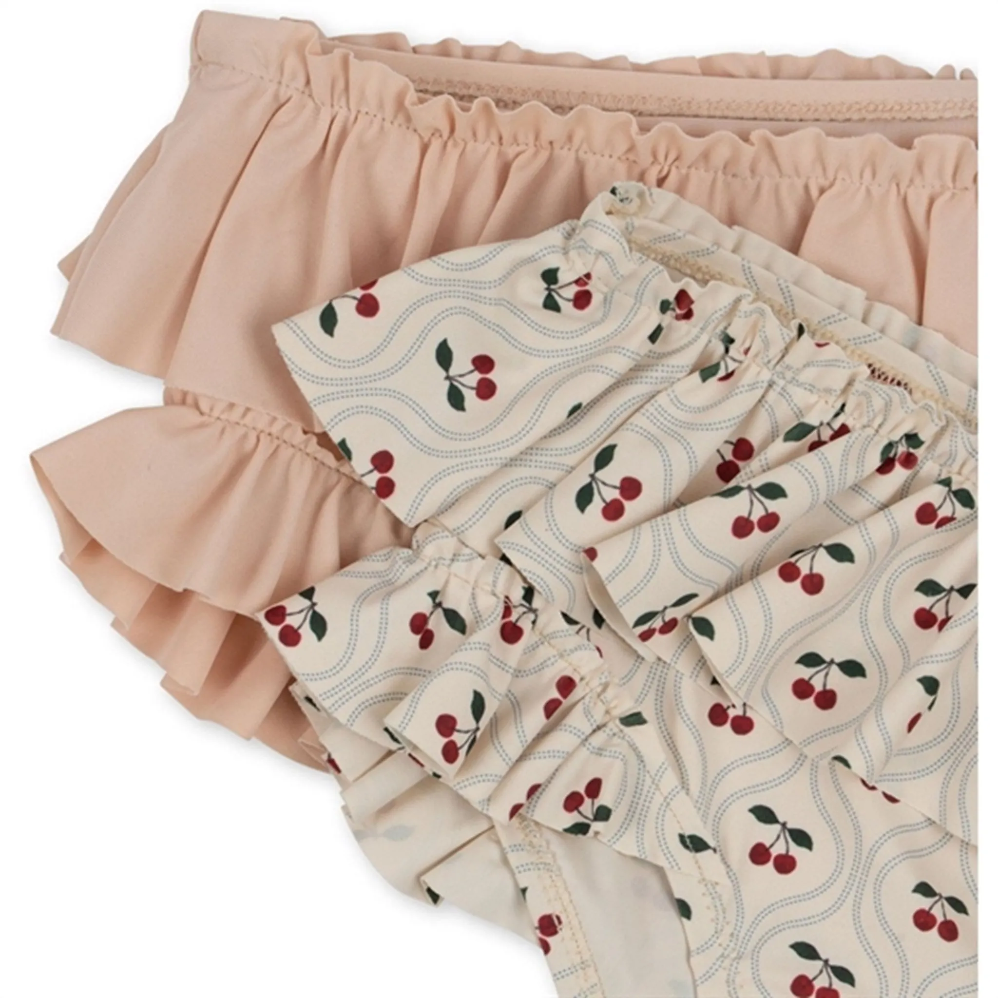 Konges Dress Wrap Dress Women,Midaxi Dress,Cutout Bodycon Dress,Asymmetric Hem Dress,Breathable Summer Sundress,Reversible Midi Dress,Silk Slip Dress, Hand-Embroidered Maxi DressManuca 2-Pack Frill Bikini Pants Cherry Motif