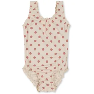 Konges Sl?jd Collette Swimsuit Dot Rose