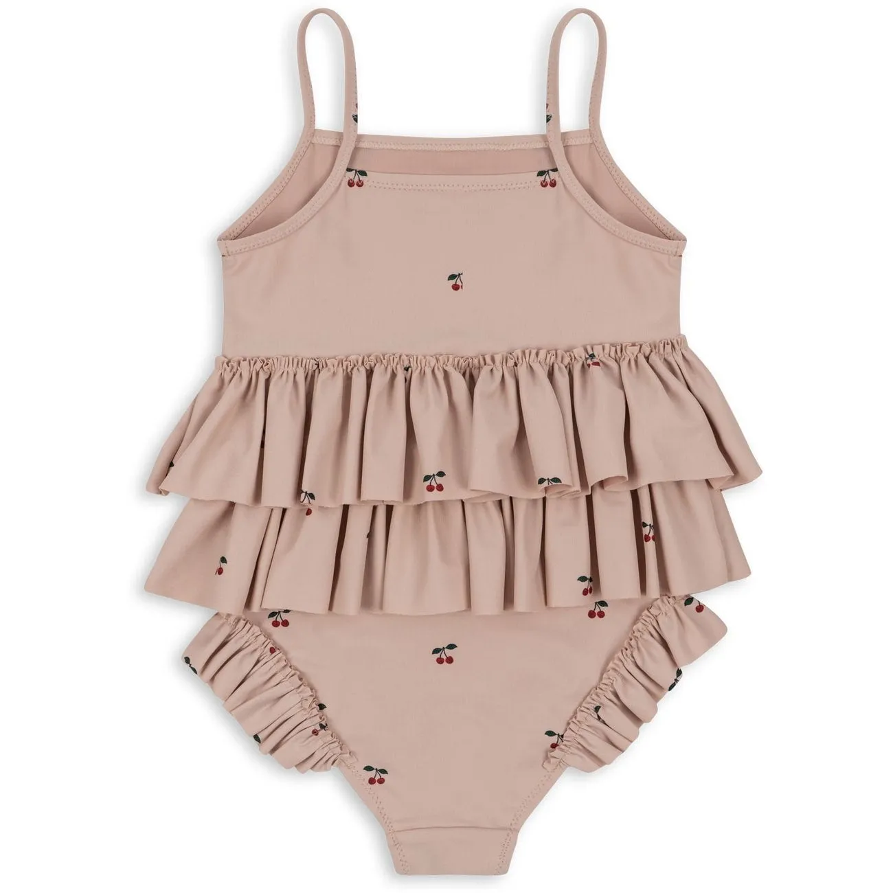 Konges Sl?jd Manuca Frill Swimsuit Cherry Blush