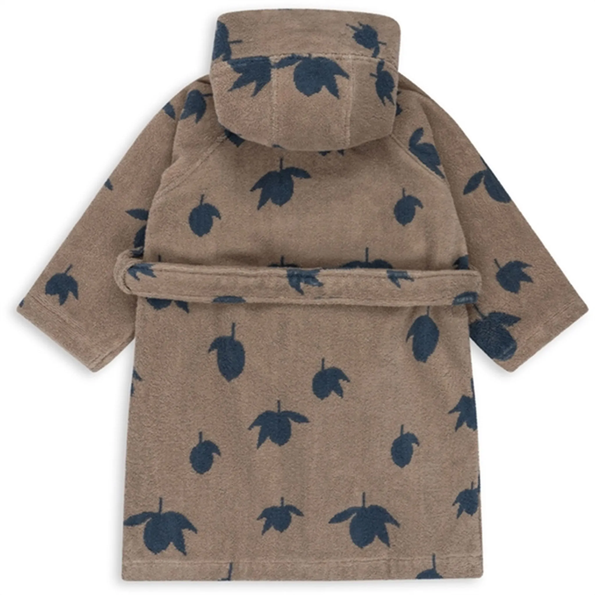 Konges Sljd Terry Bathrobe Jacquard Lemon