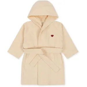 Konges Sl?jd Terry Bathrobe w. Embroidery Swan