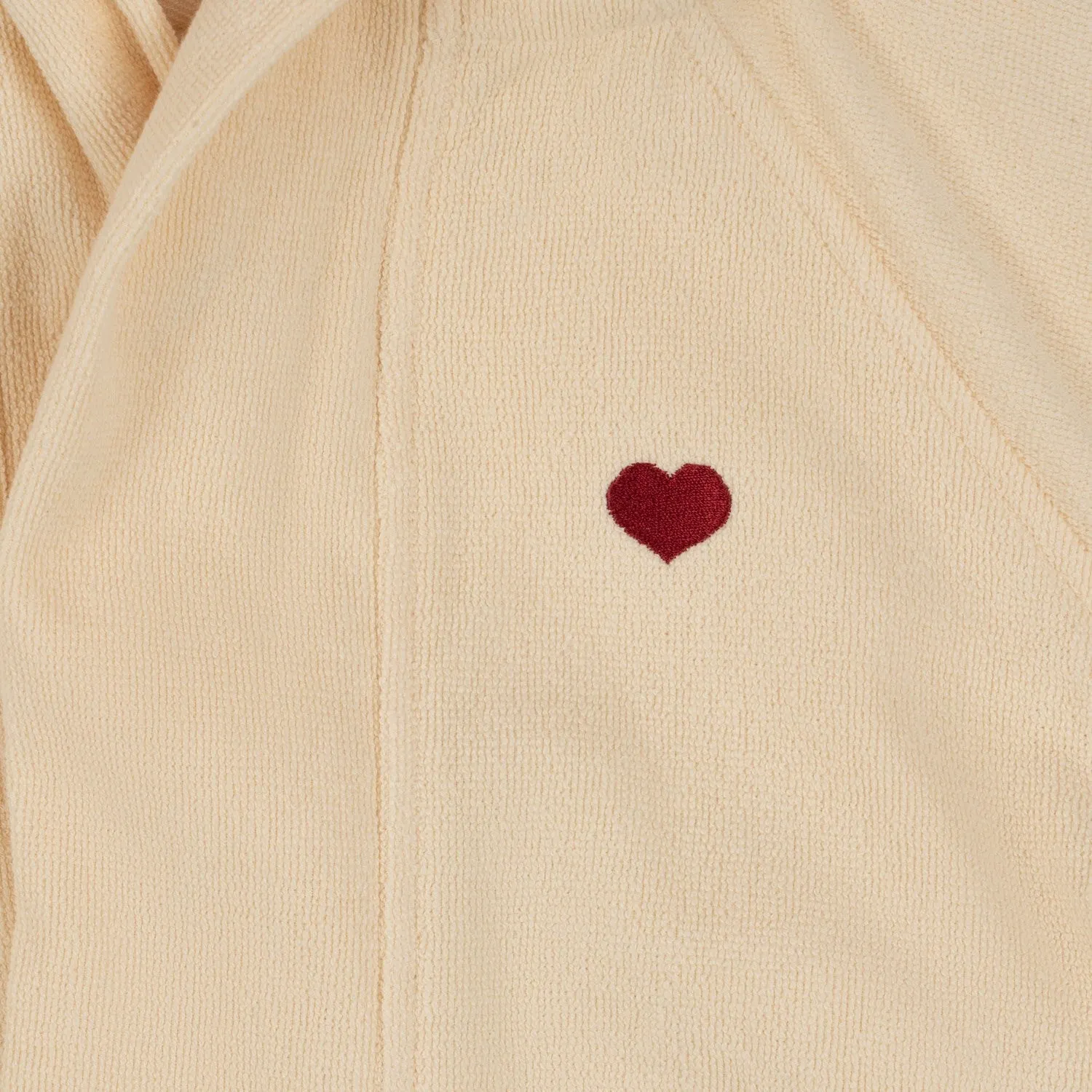 Konges Sl?jd Terry Bathrobe w. Embroidery Swan