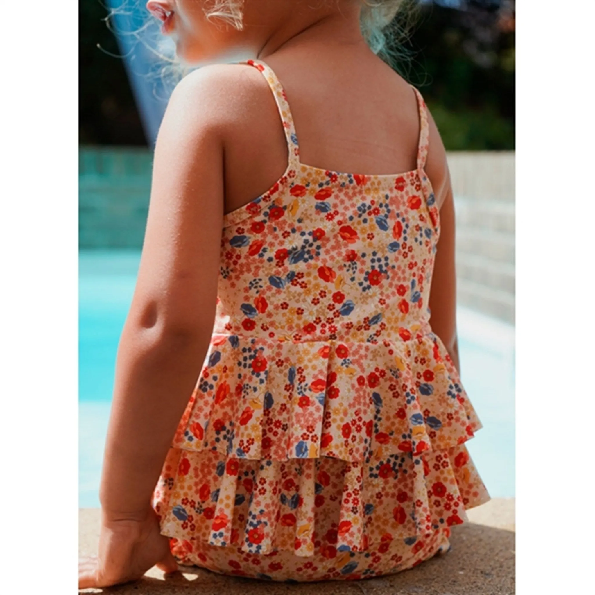 Konges Sljd Villetta Manuca Frill Swim Suit
