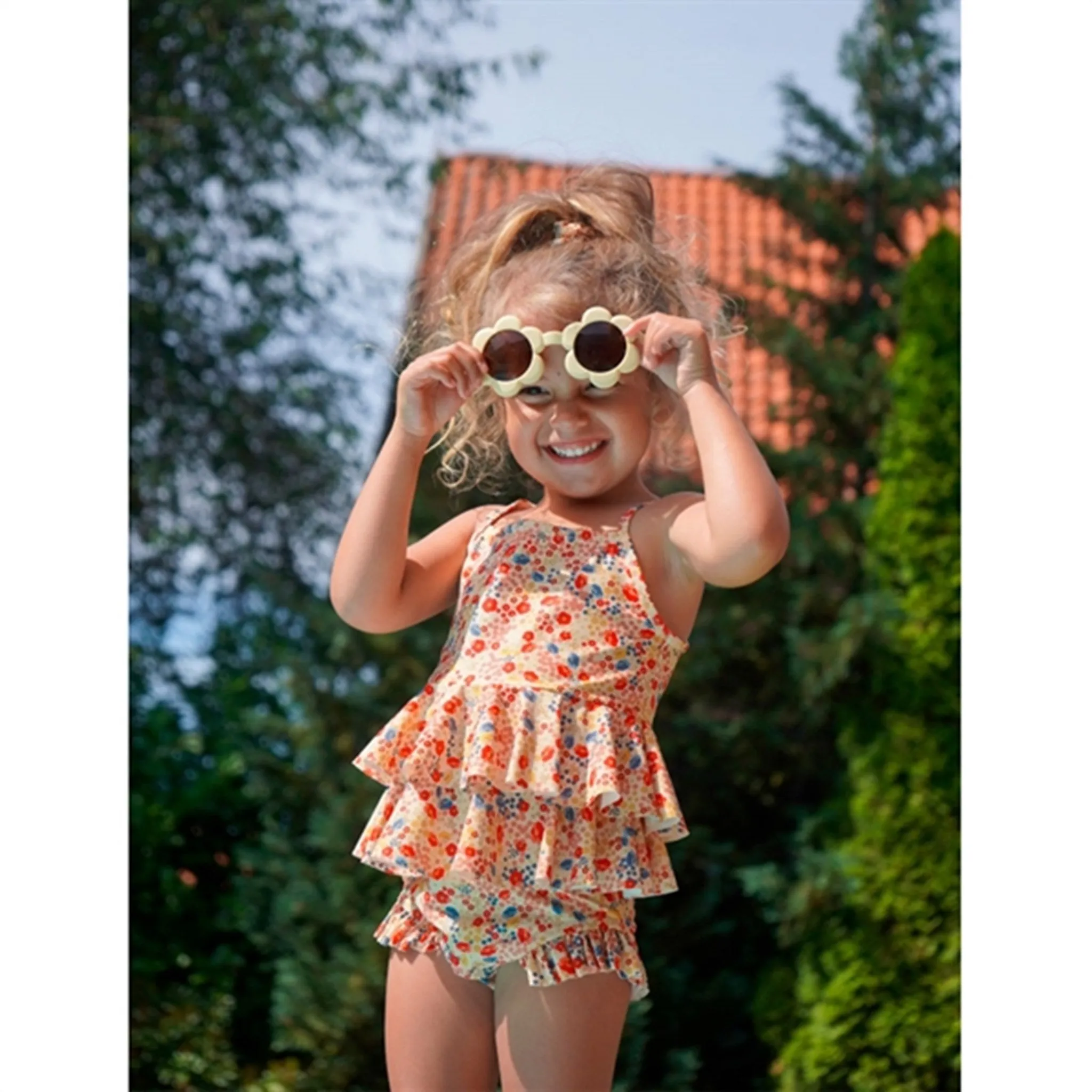 Konges Sljd Villetta Manuca Frill Swim Suit