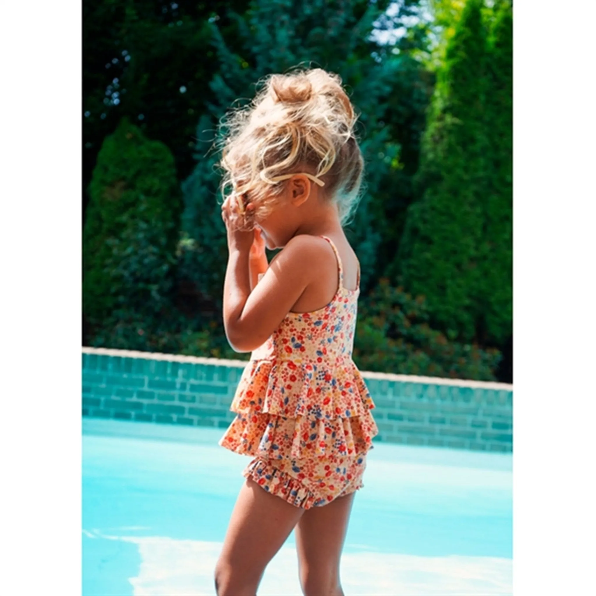 Konges Sljd Villetta Manuca Frill Swim Suit