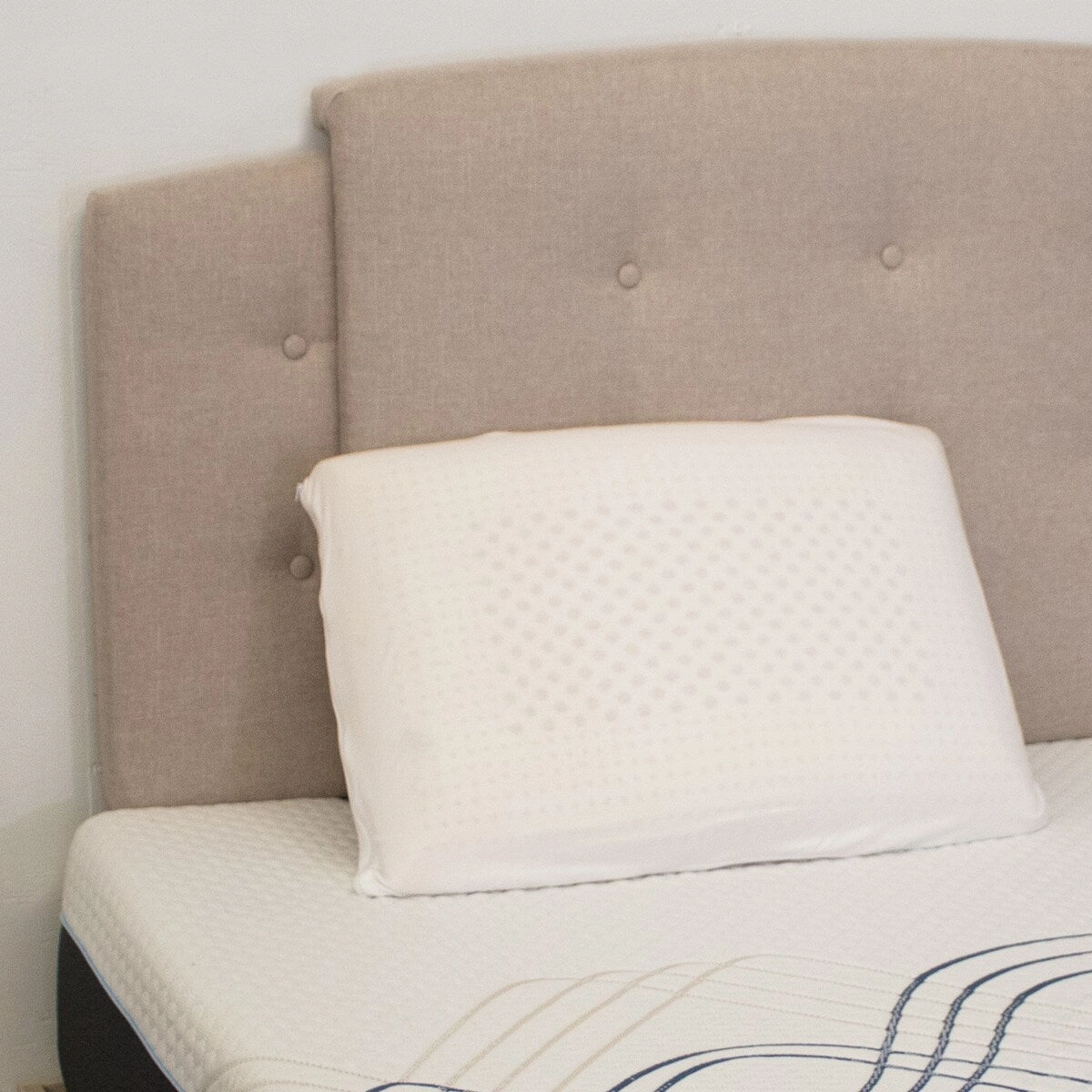 Kotter Home Natural Foam Latex Pillow - Set of 2 - White
