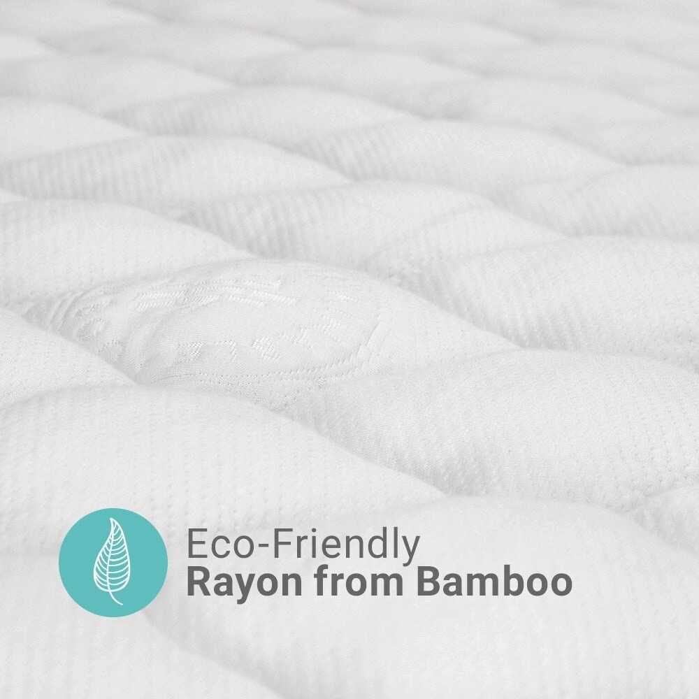 Kotter Home RV Rayon From Bamboo Mattress Pad with Fitted Skirt (For Recreational Vehicles)