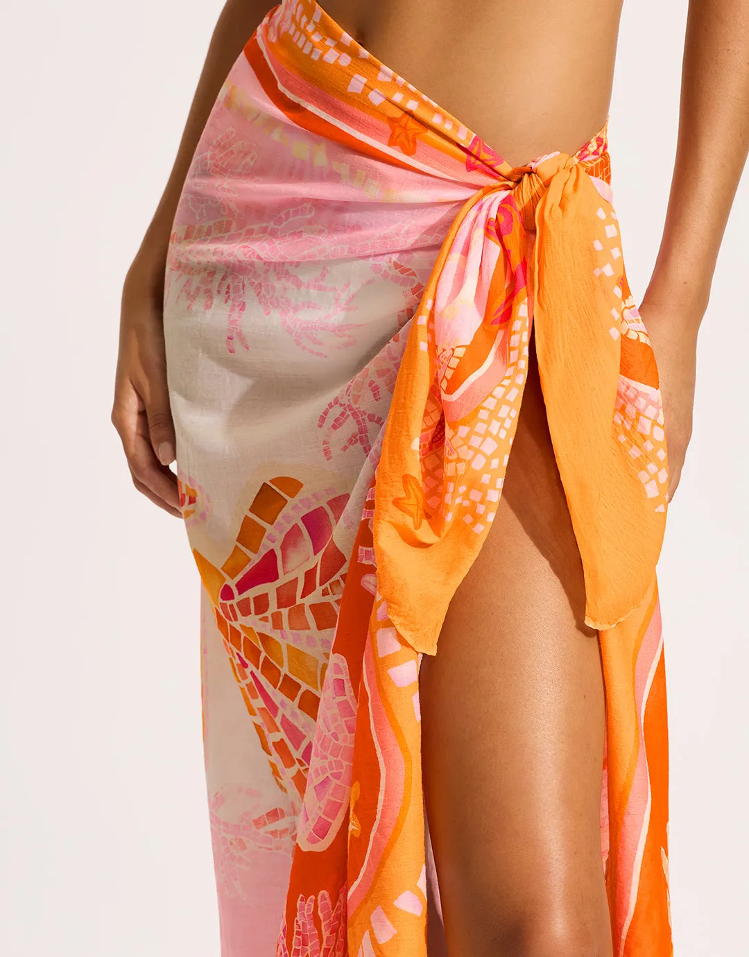 La Mer Sarong - White
