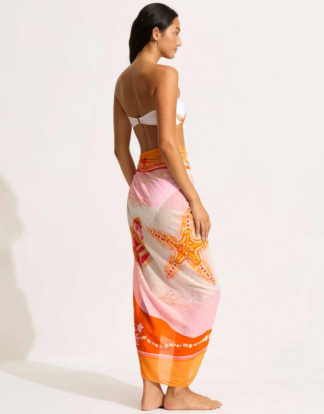 La Mer Sarong - White