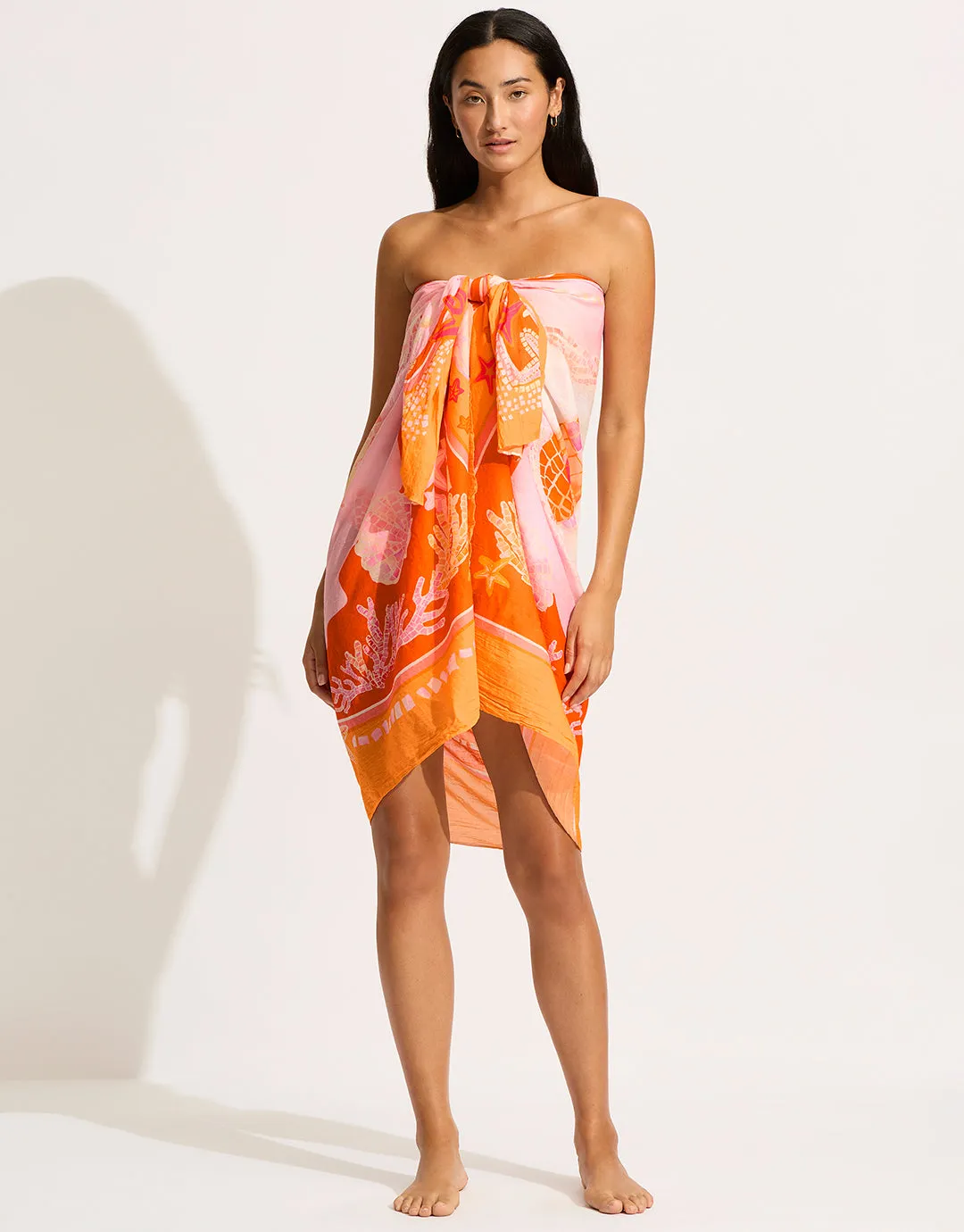 La Mer Sarong - White