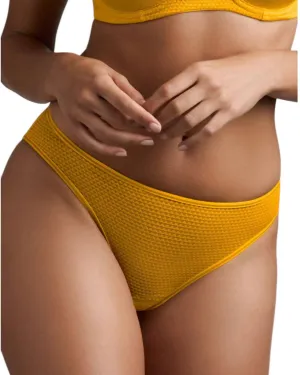 Lady Leaf Brief In Ochre