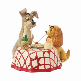 Lady & Tramp Spaghetti Scene Decorative Mirror,Wall Mirror