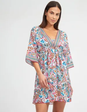 Laia Gathered Beach Dress