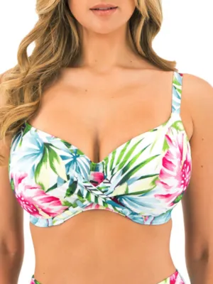 Langkawi Full Cup Bikini Top - White