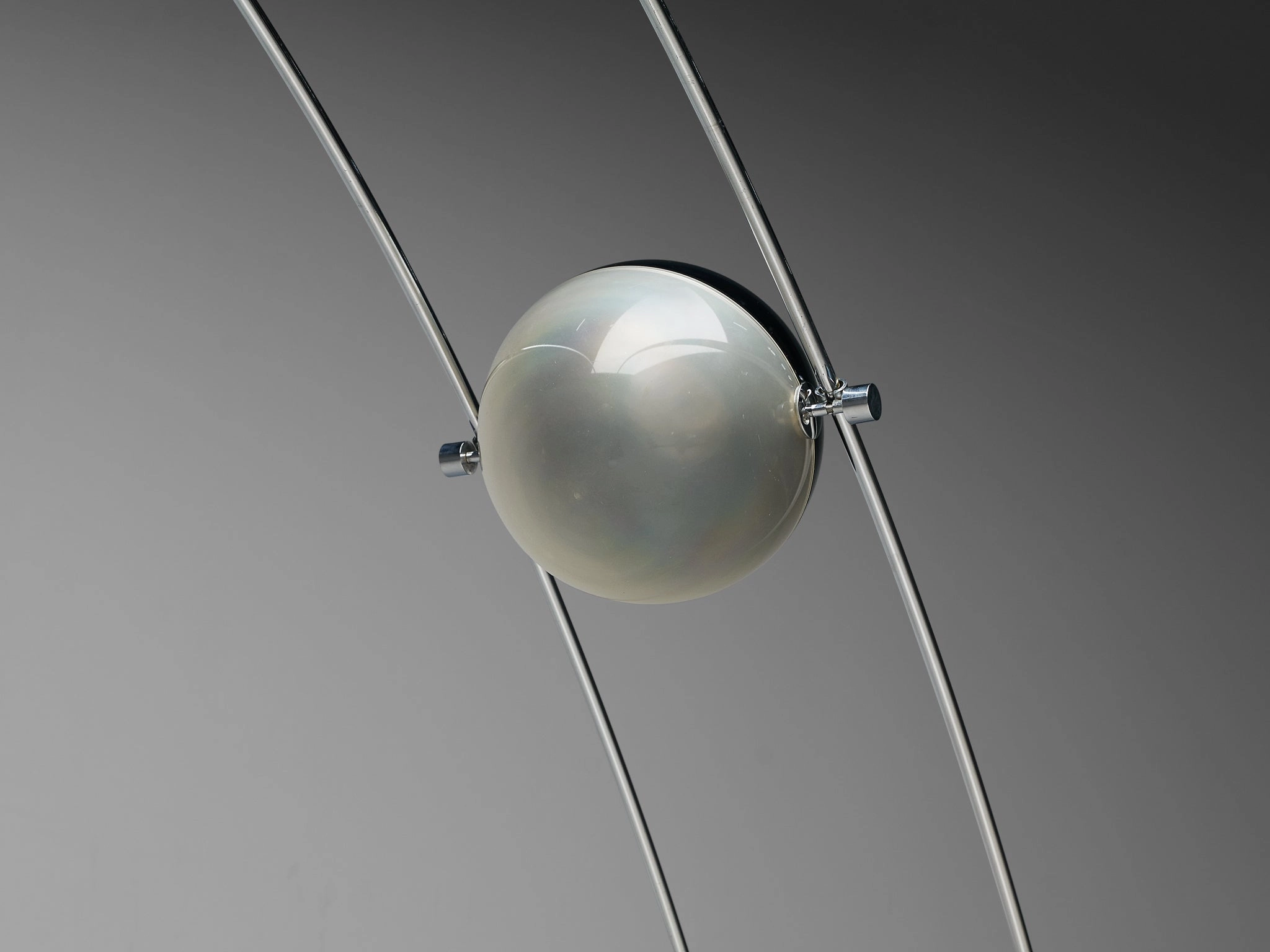 Large A.R.D.I.T.I. for Sormani Floor Lamp 'Ponte' in Marble and Metal
