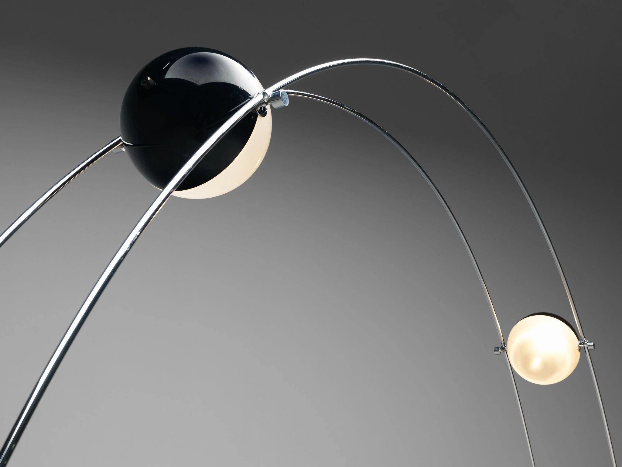 Large A.R.D.I.T.I. for Sormani Floor Lamp 'Ponte' in Marble and Metal