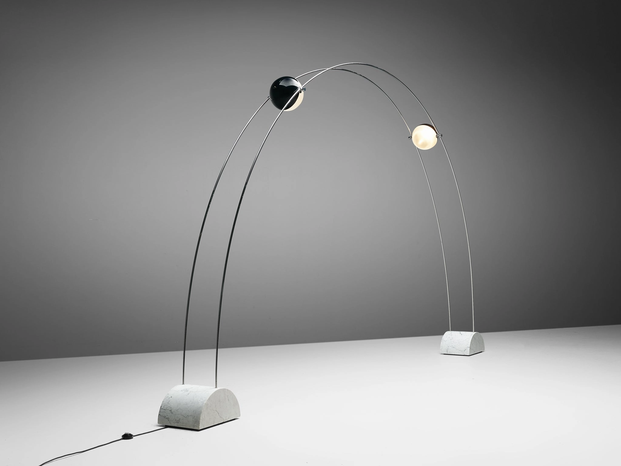 Large A.R.D.I.T.I. for Sormani Floor Lamp 'Ponte' in Marble and Metal Knife Set,Kitchen Knives
